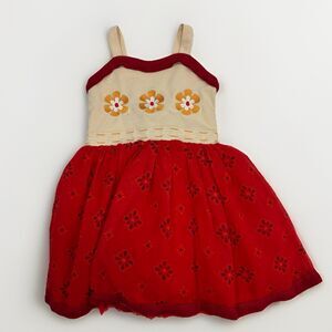 Taylor Joelle Dress Girls Size 5 Moana Disney Princess Tuelle